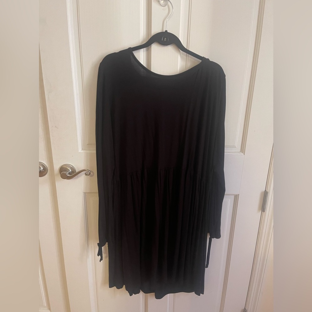 Wednesdays Girl Plus Size Black Dress